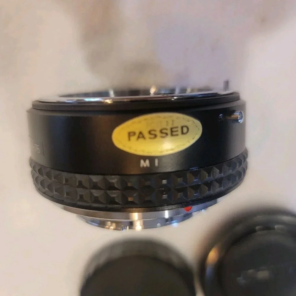 Minolta Focal MC 2X Converter Lens M1 With Case Made In Japan
